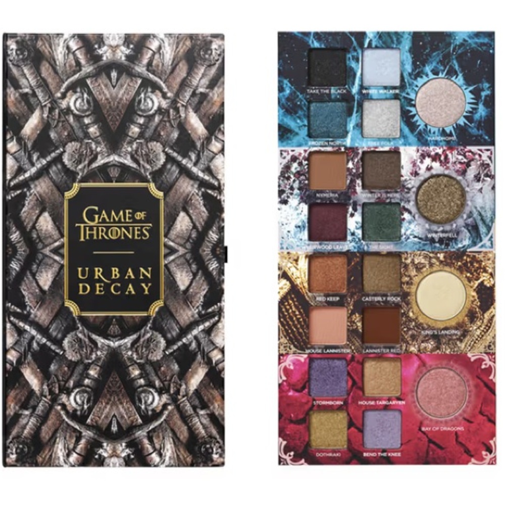 NEW LIMITED EDITION Game of Thrones Eyeshadow Palette- Popup Throne! $110 Retail